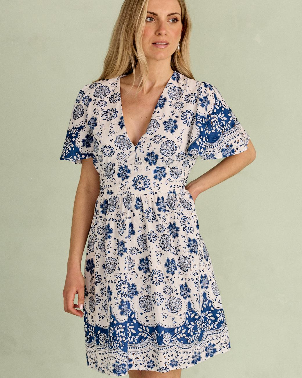 Milia Short Flowers Dress