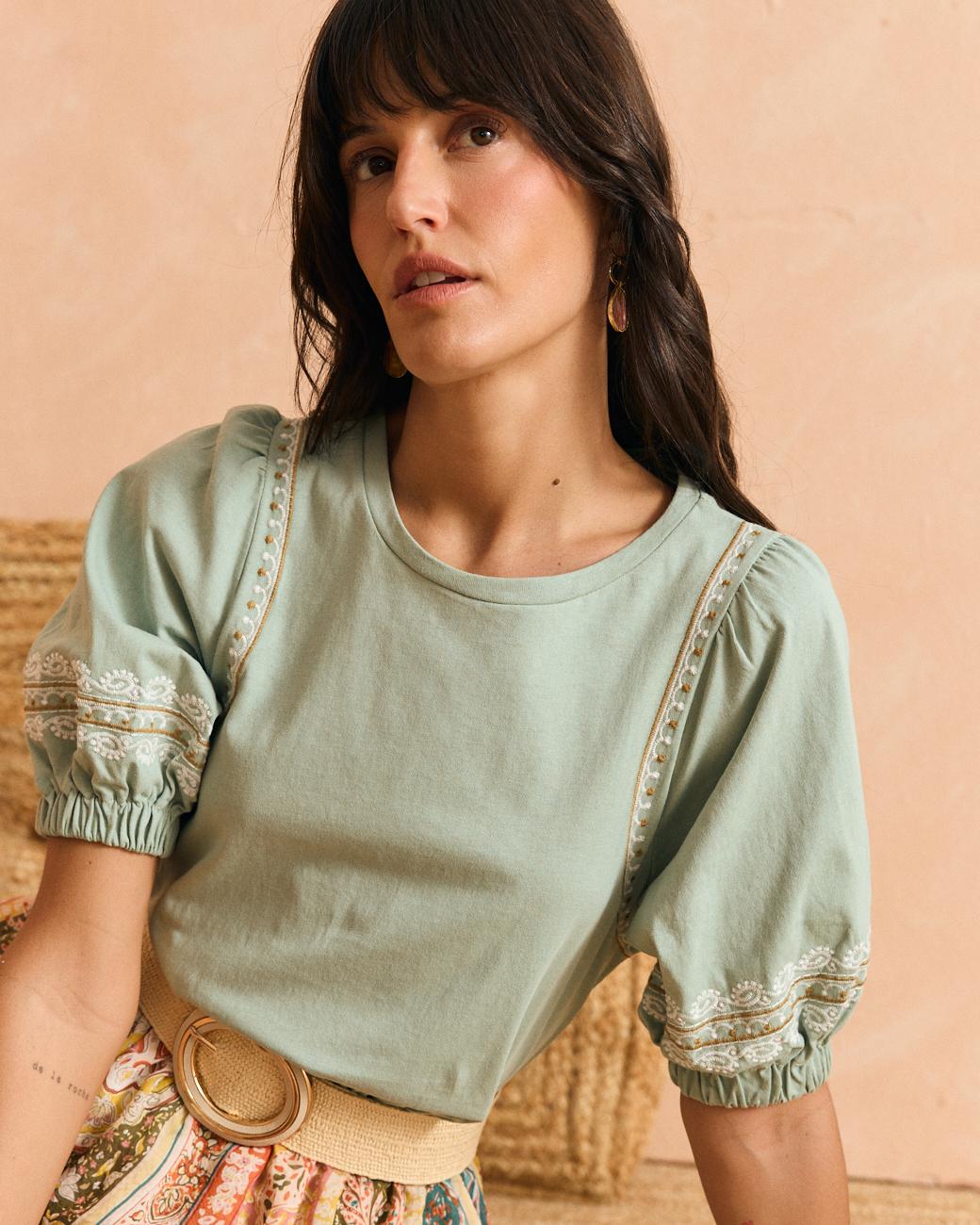 Carlota Embroidered T-Shirt