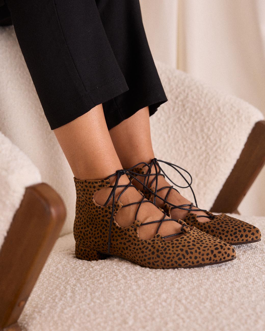 Galena Lace-up Ankle Boots