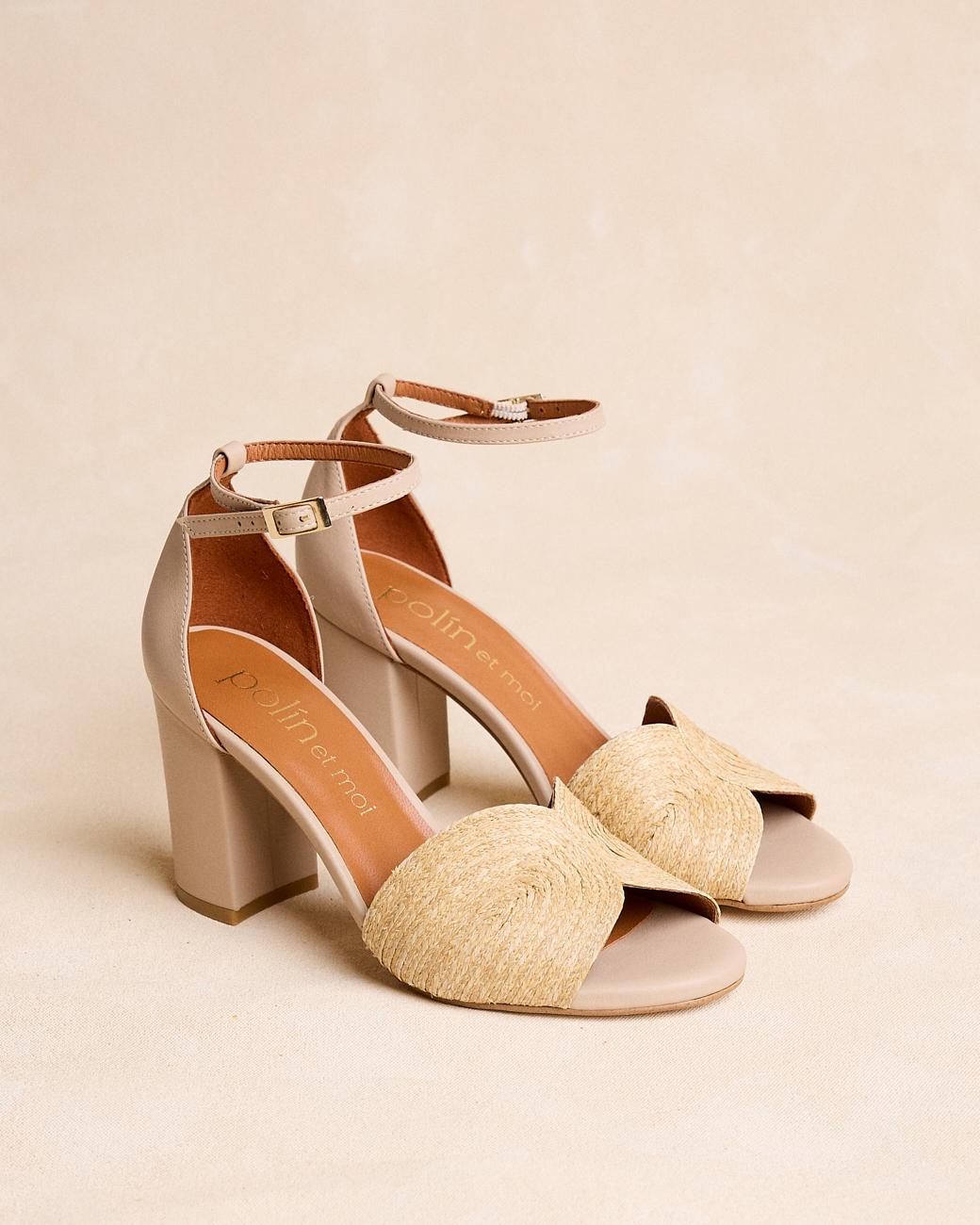 Aless Raffia Sandal