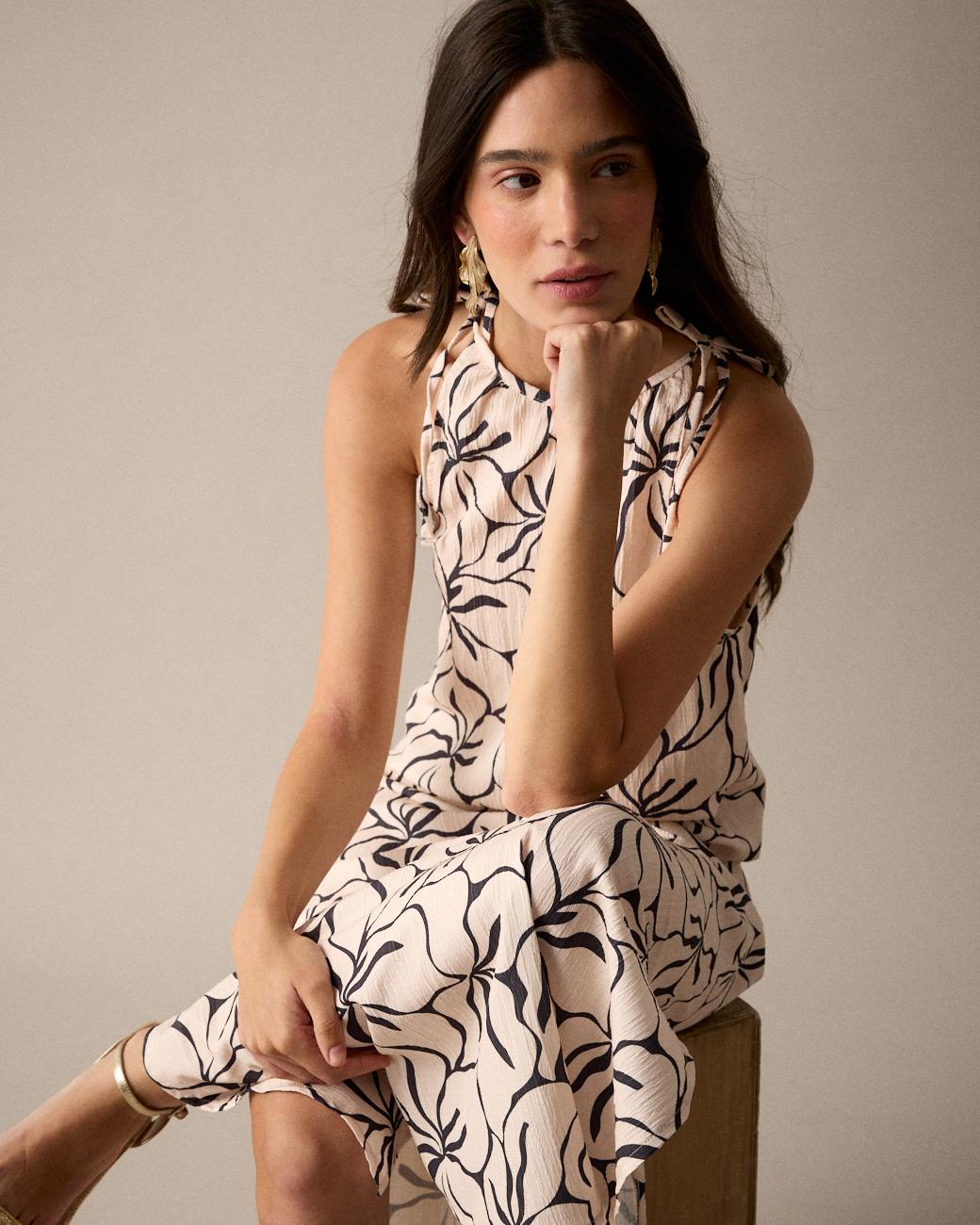 Aran Off-white Dress