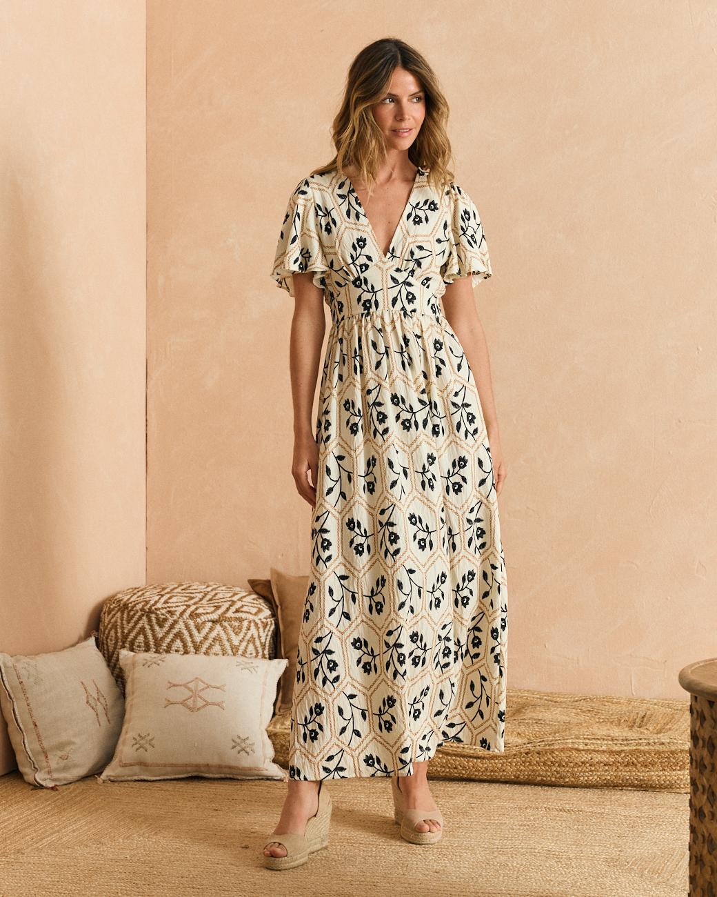 Elsa Beige Dress