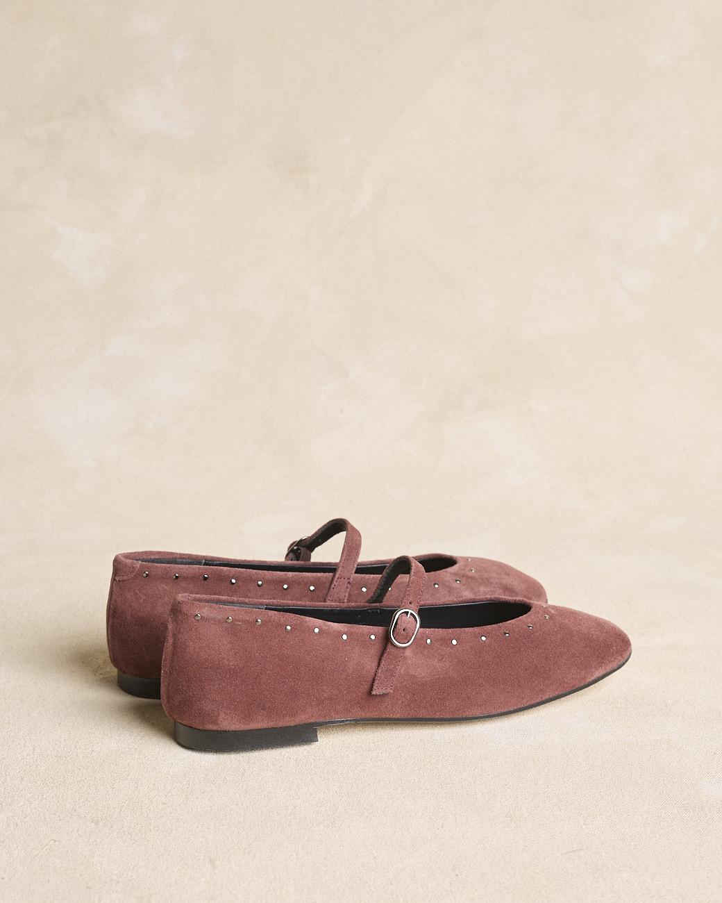 Shanna Leather Strap Mary Janes