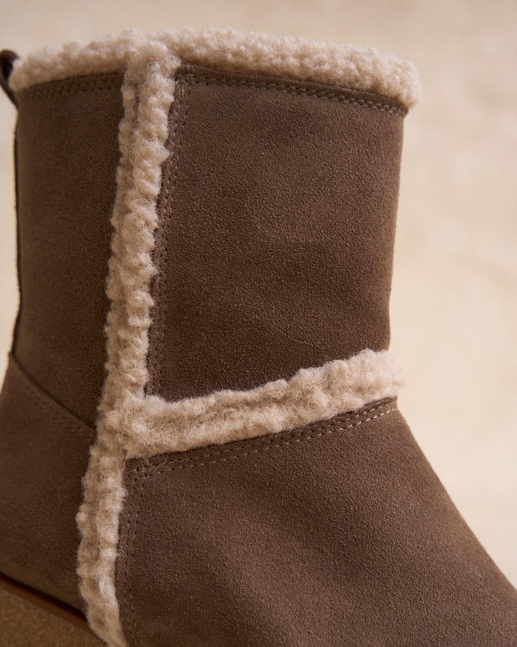 Betina Taupe Bootie