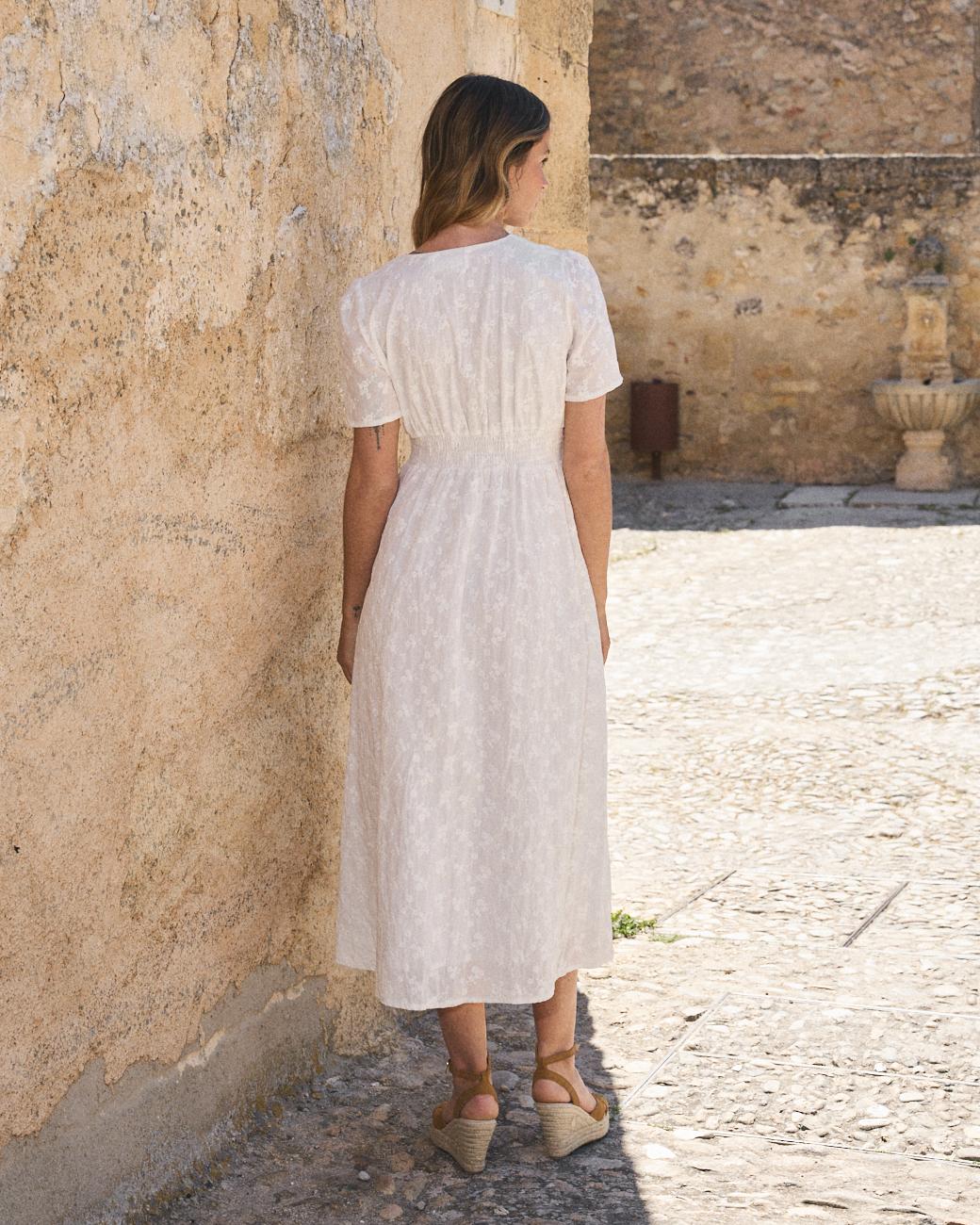 Alba Embroidered Dress
