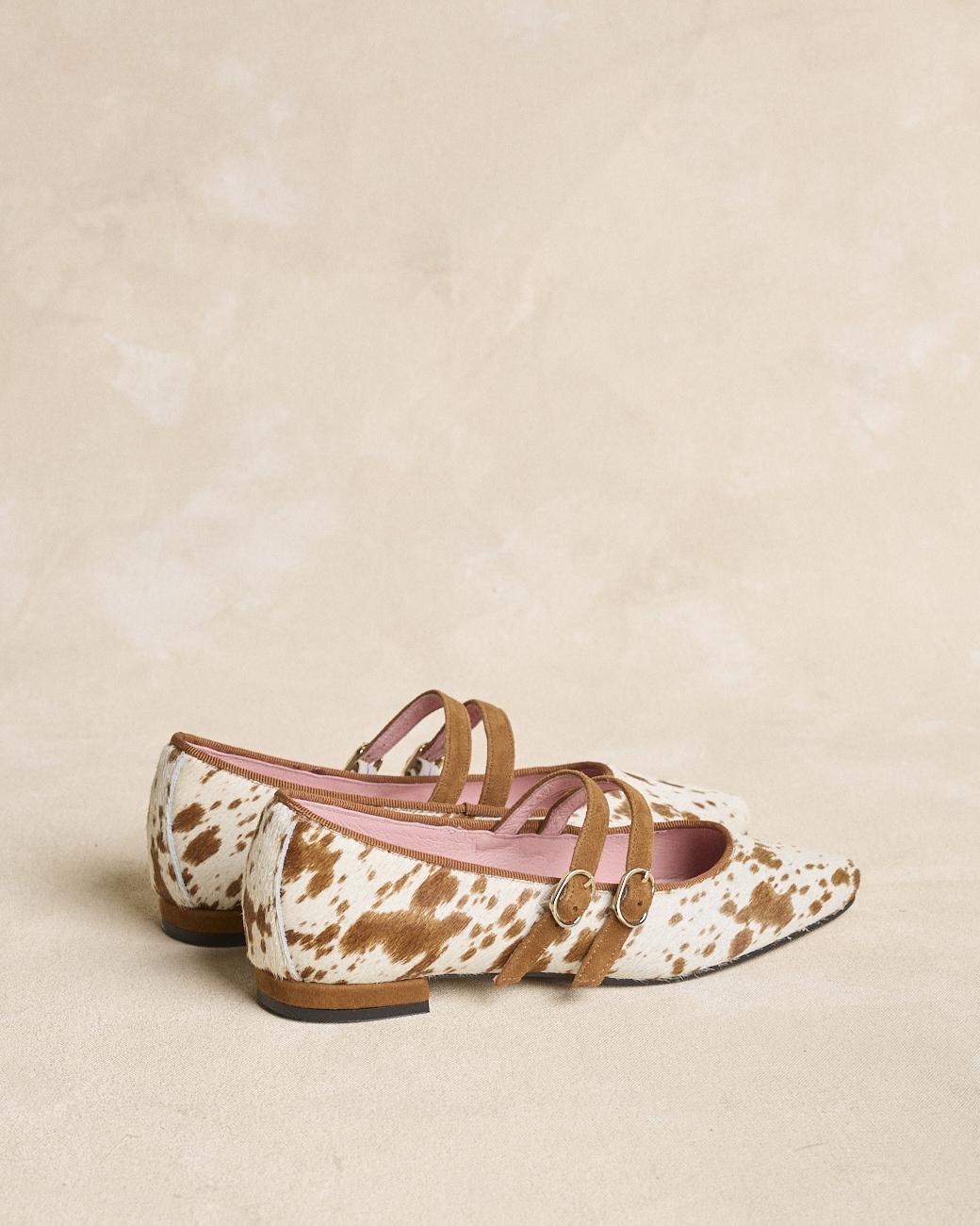 Missy Animal Print Mary Janes
