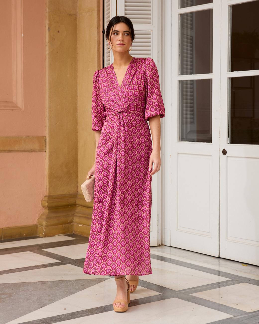 Nerea Print Dress