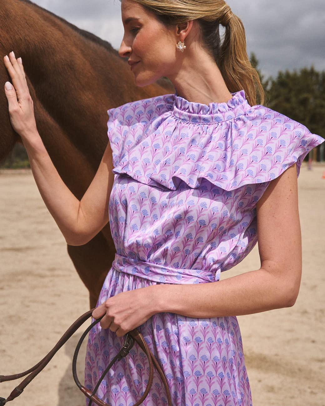 Anila Print Dress