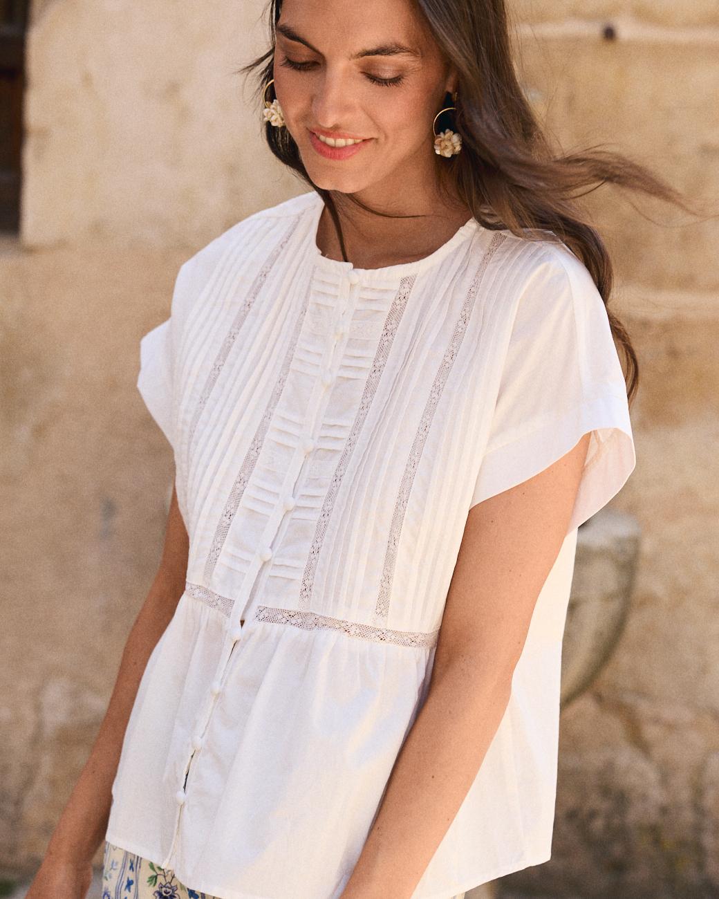 Maite White Shirt