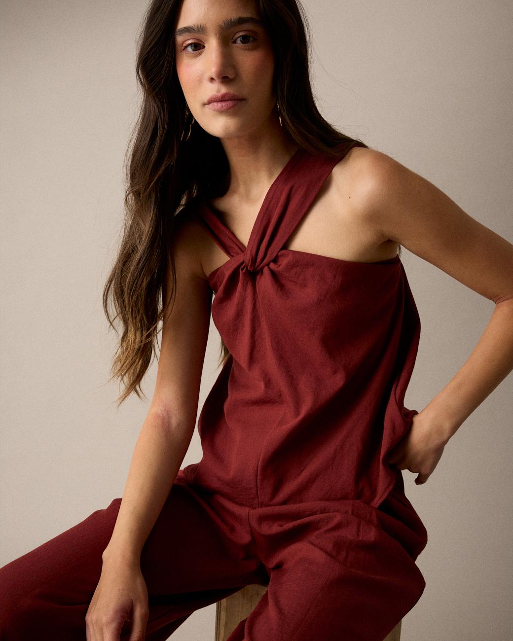 Laila Knot Top