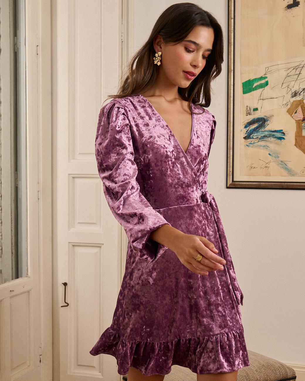 Sabrina Velvet Dress