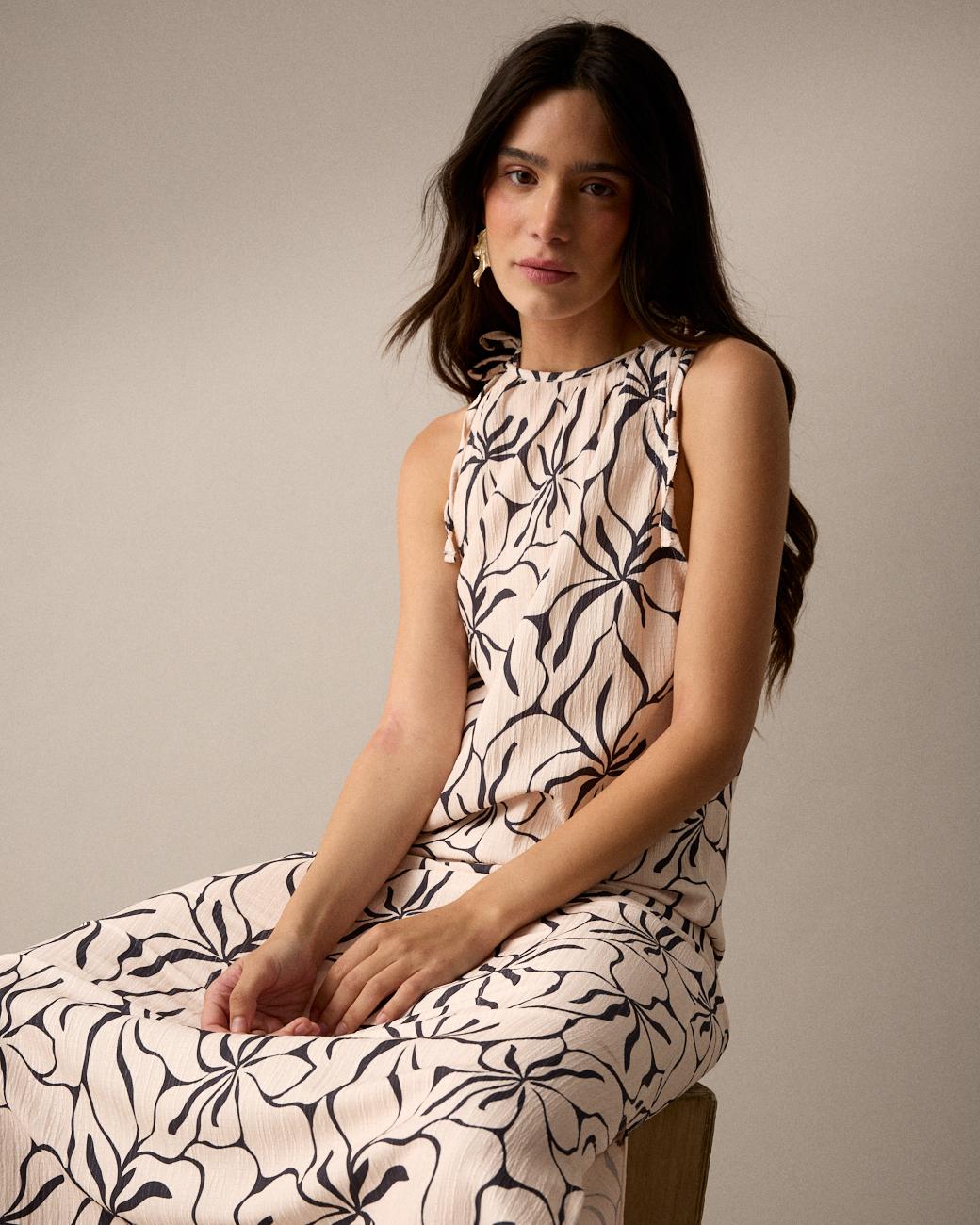 Aran Off-white Dress