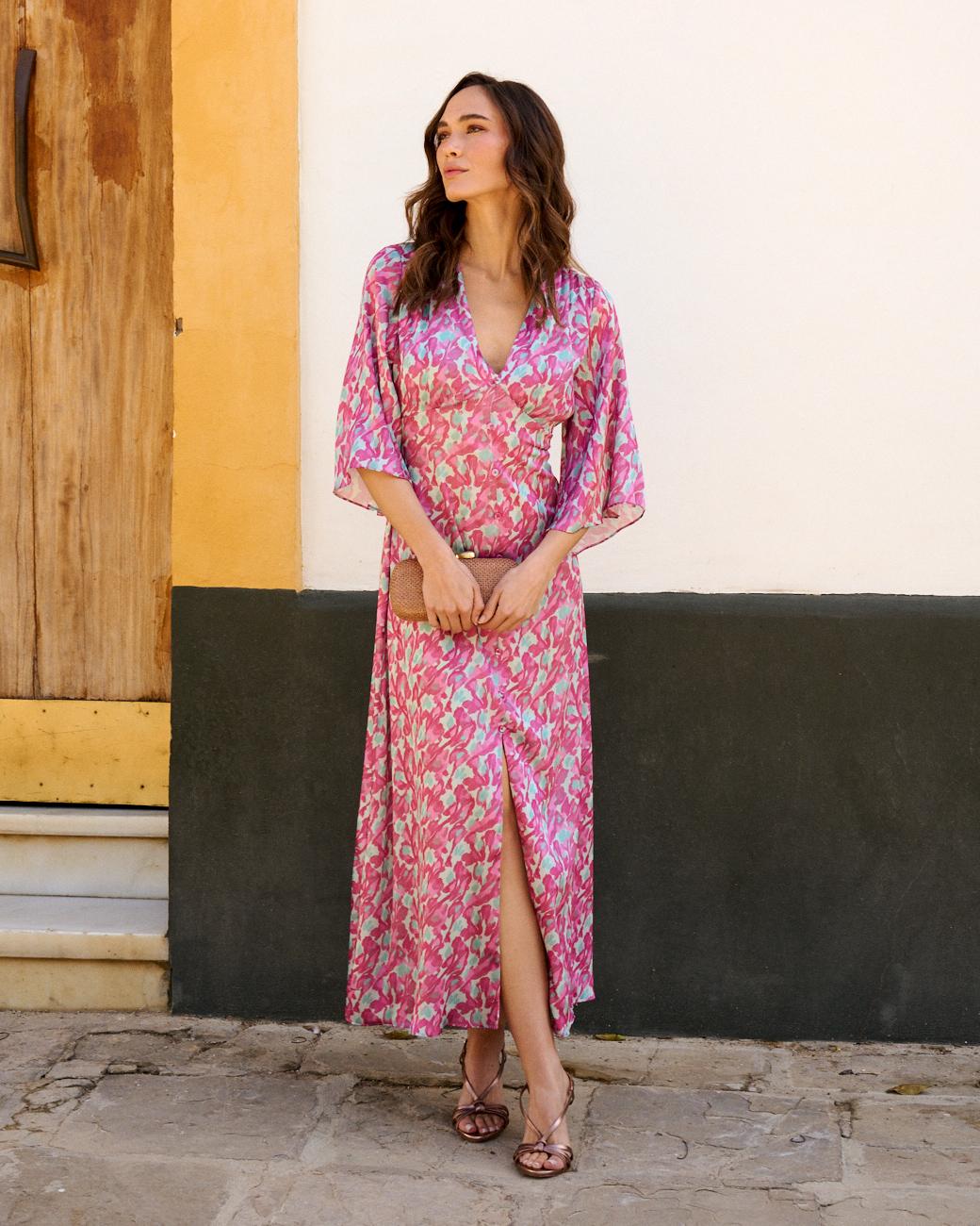 Violeta Print Dress