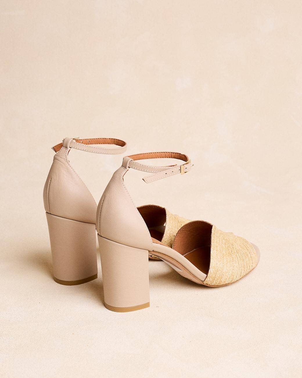Aless Raffia Sandal