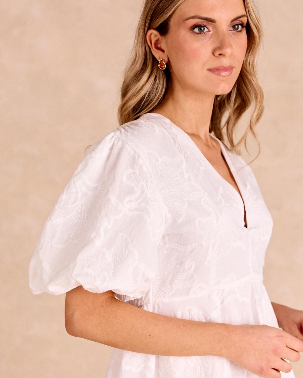 Klara Short Balloon Dress