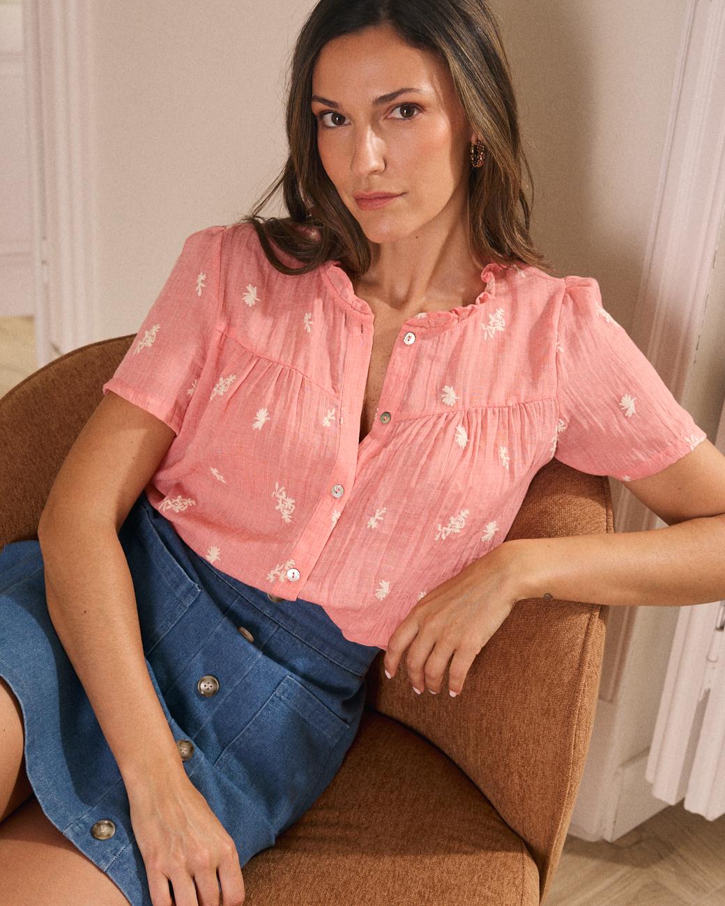 Liara Embroidered Shirt
