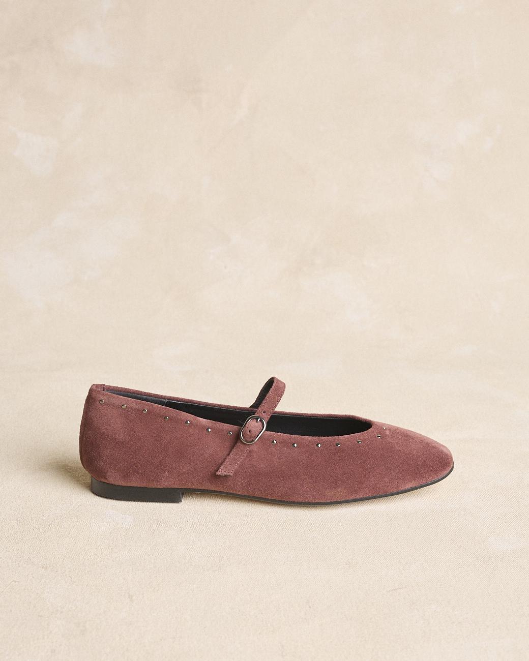 Shanna Leather Strap Mary Janes