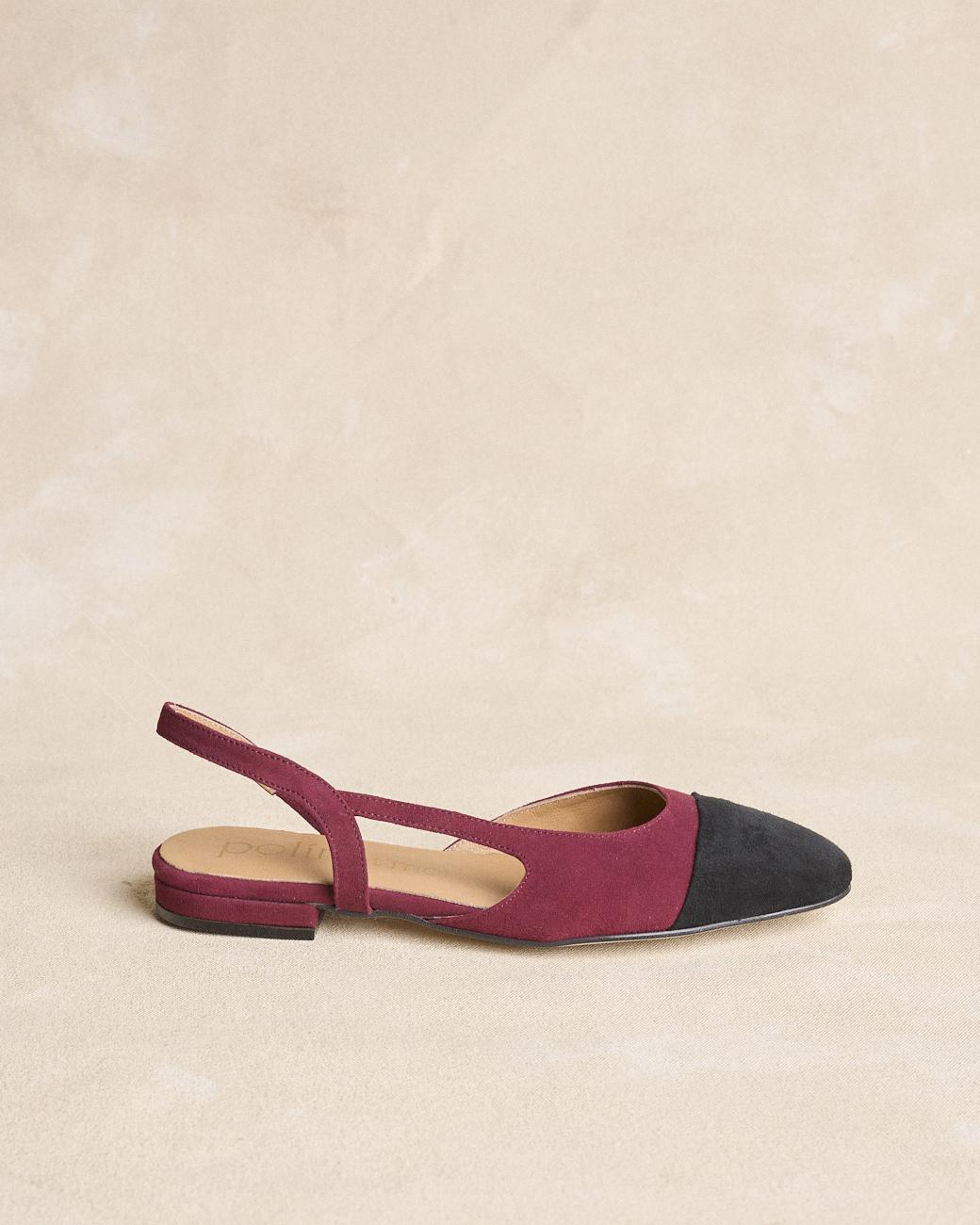 Elbia Backless Ballet Flats