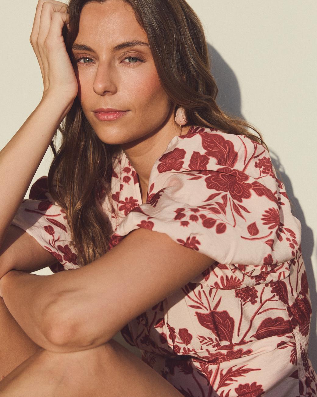Amal Print Dress
