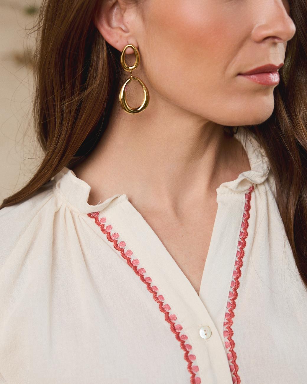 Martina Embroidered Shirt