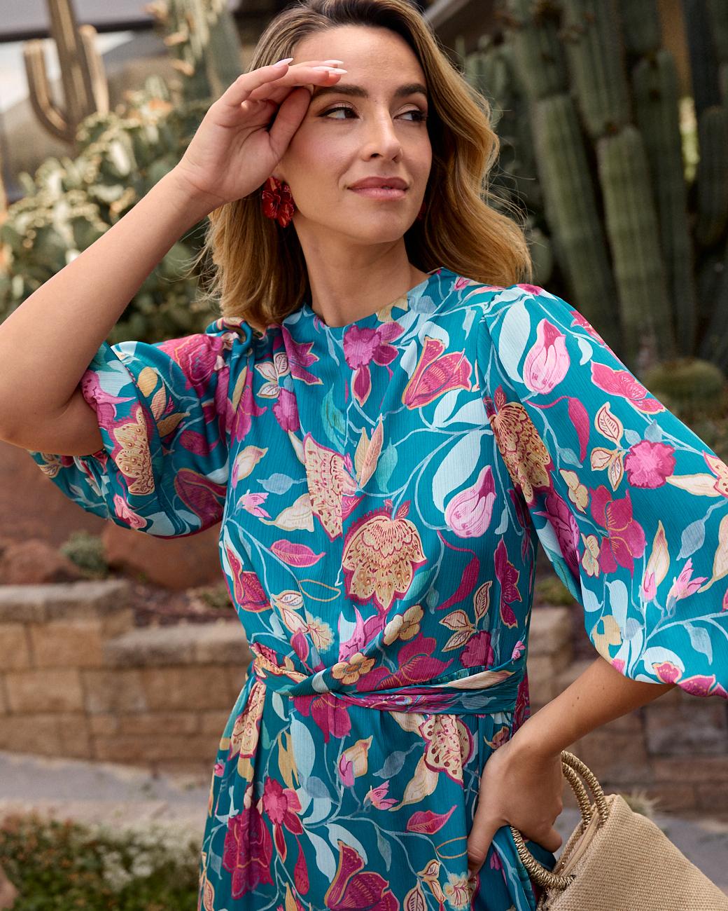 Aitana Print Dress
