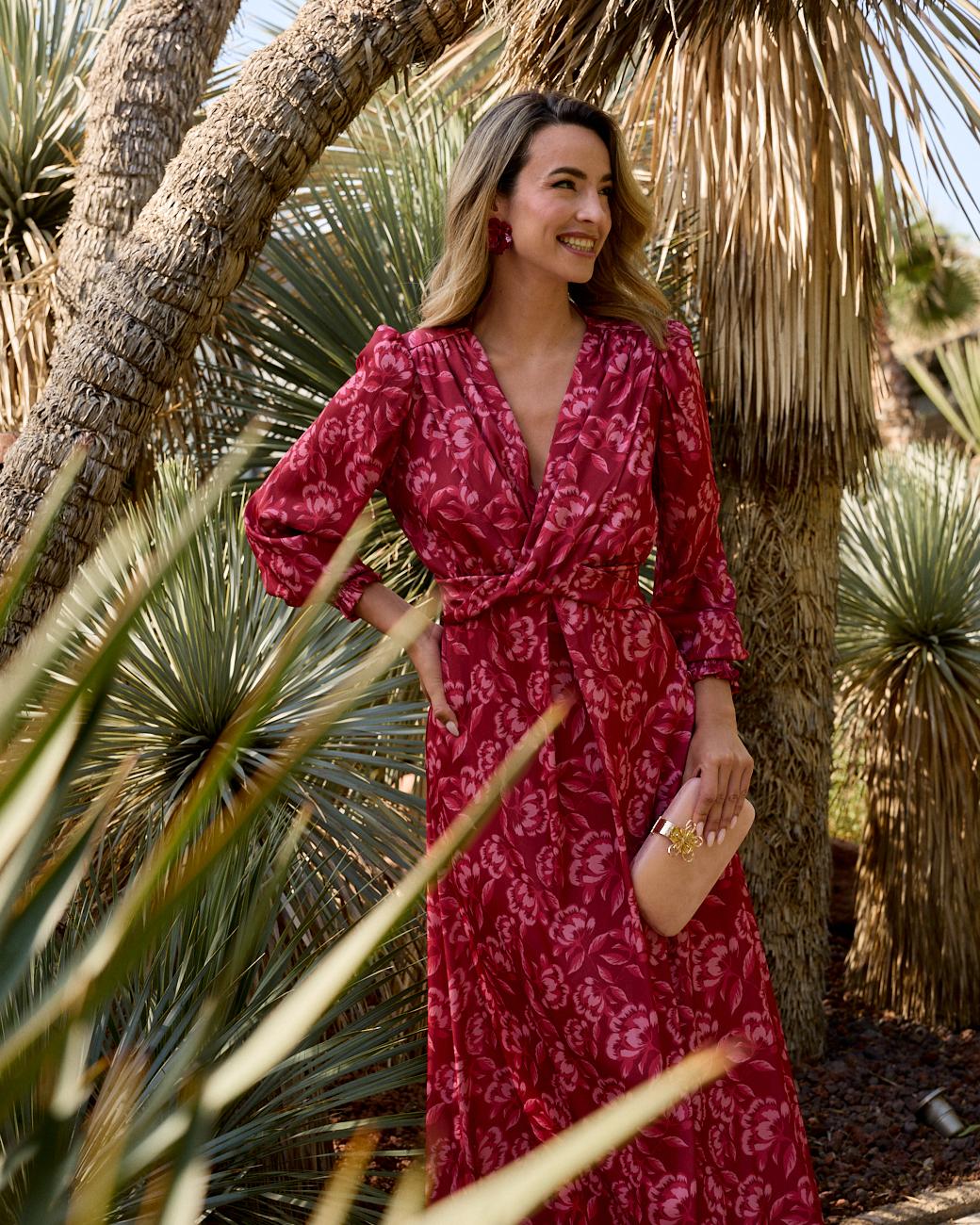 Nides Print Dress