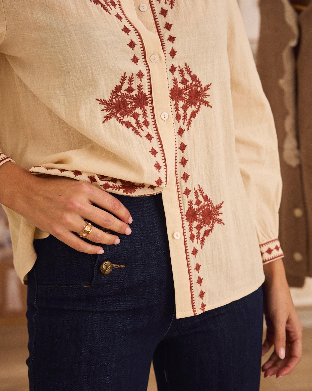 Vivienne Embroidered Shirt