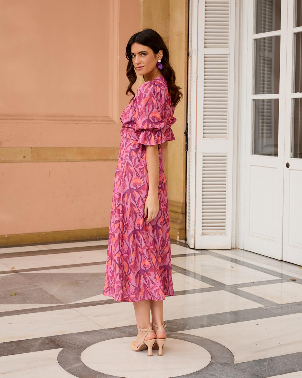 Miriam Print Dress