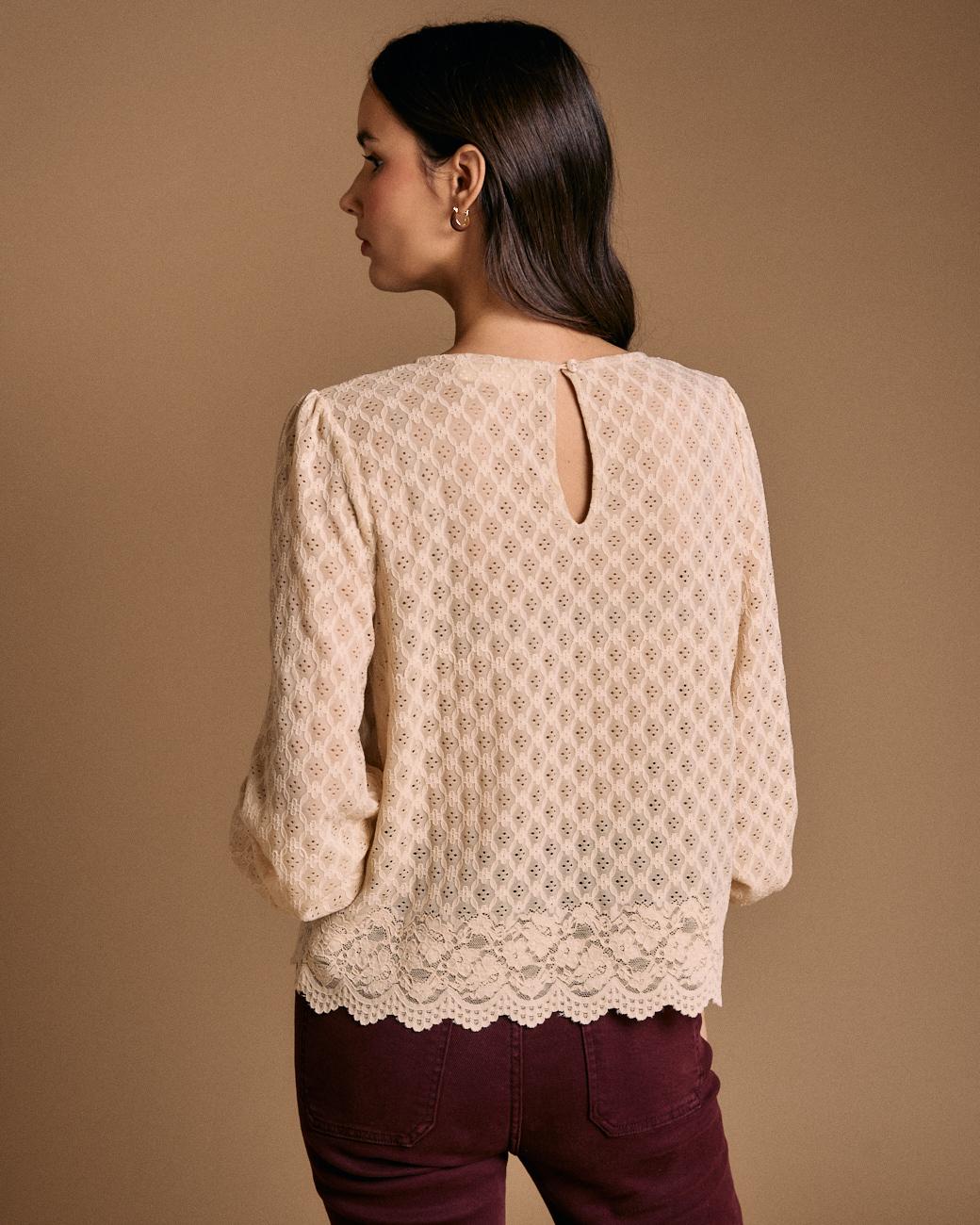 Camelia Detail Blouse