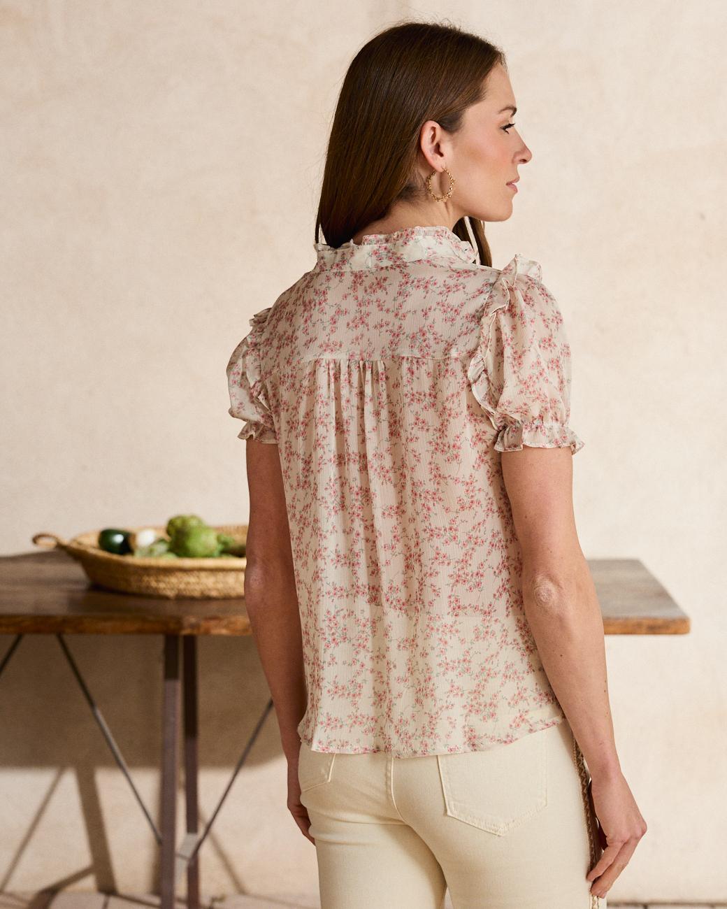 Jasmine Flowers Blouse