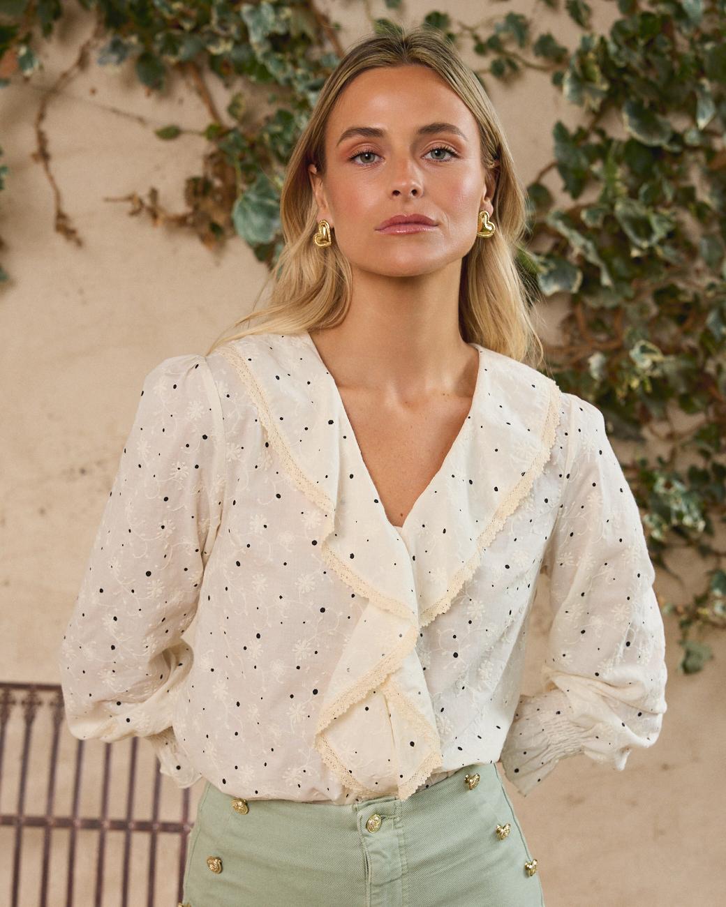 Lucía Ruffle Shirt