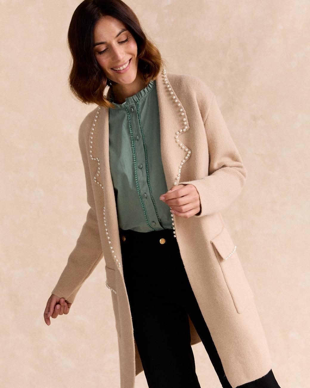 Lurdes Pearl Coat