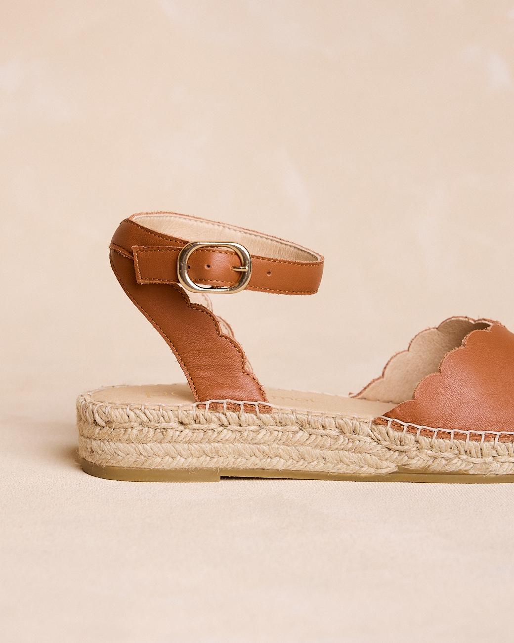 Issota Leather Espadrille
