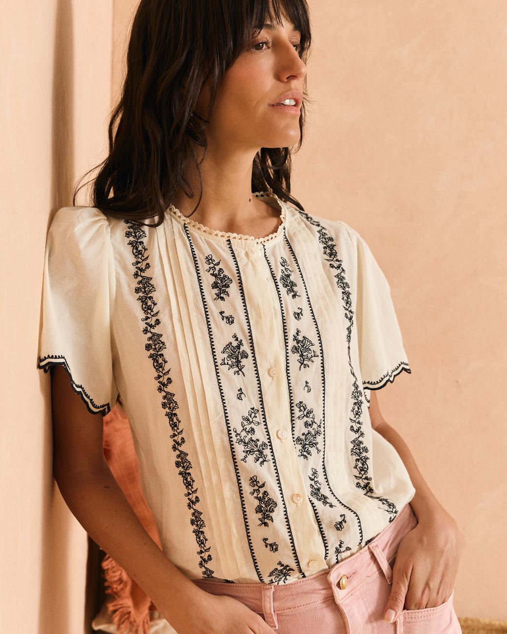 Embroidered Shirt Rubina