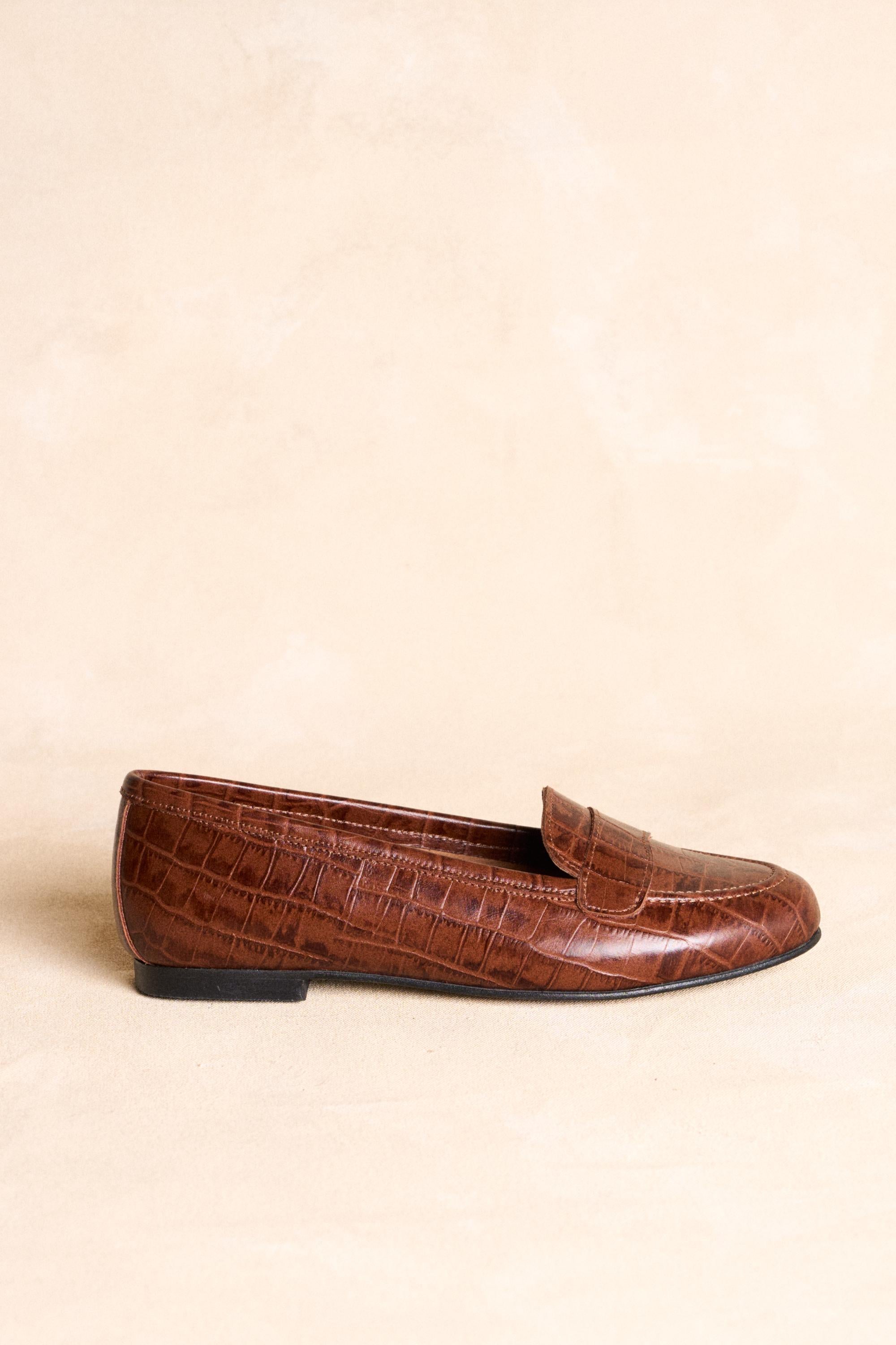 Alina Leather Loafers