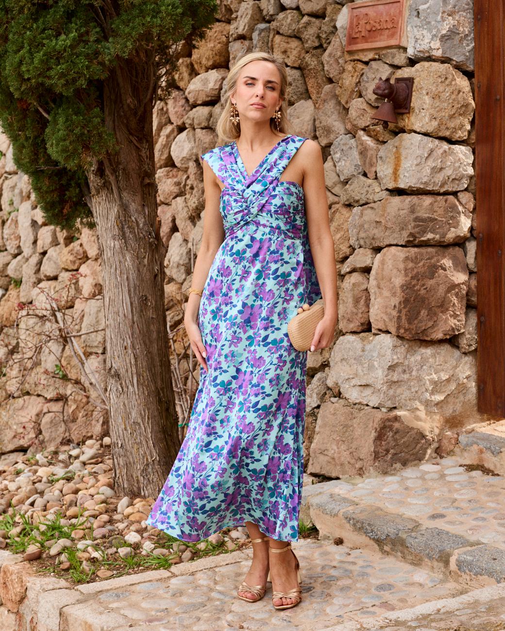 Ginebra Neckline Dress