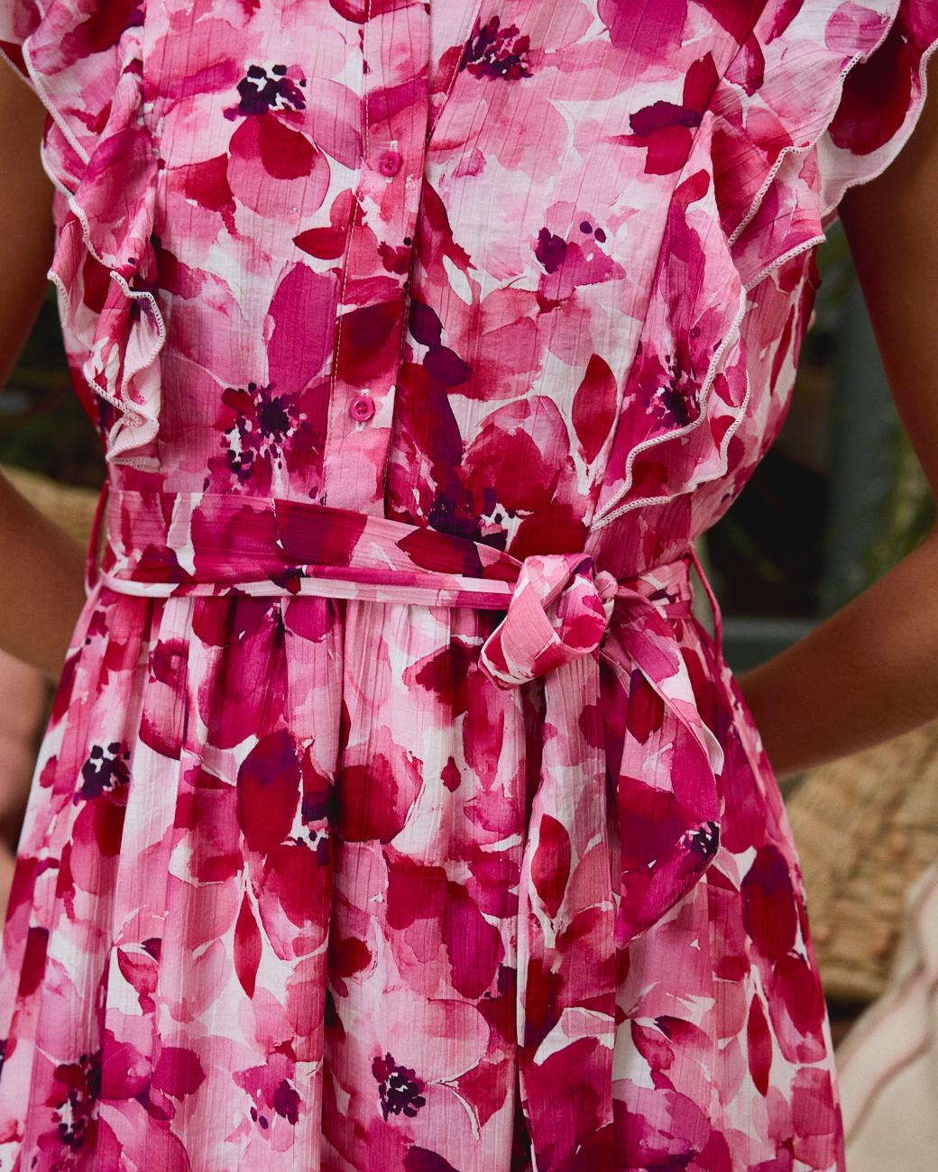 Sun Print Dress