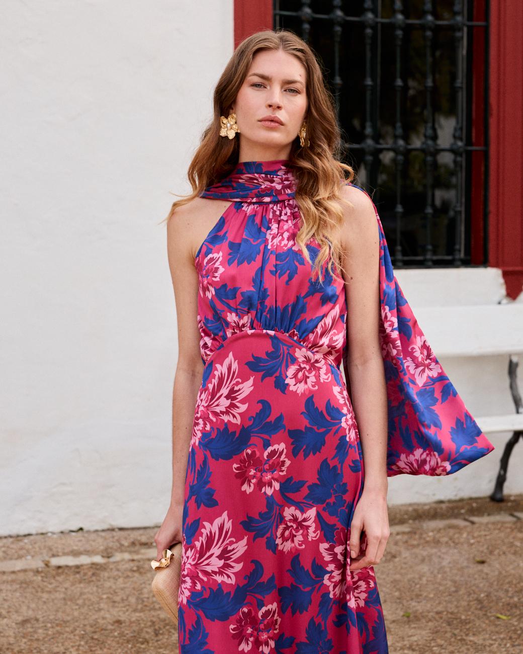 Claren Halter Dress