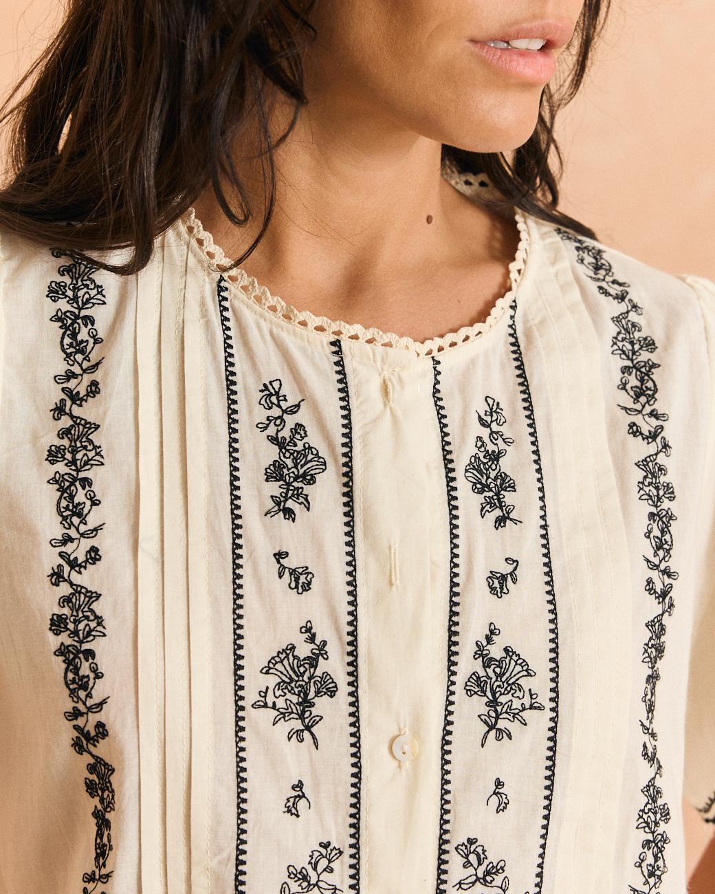 Embroidered Shirt Rubina