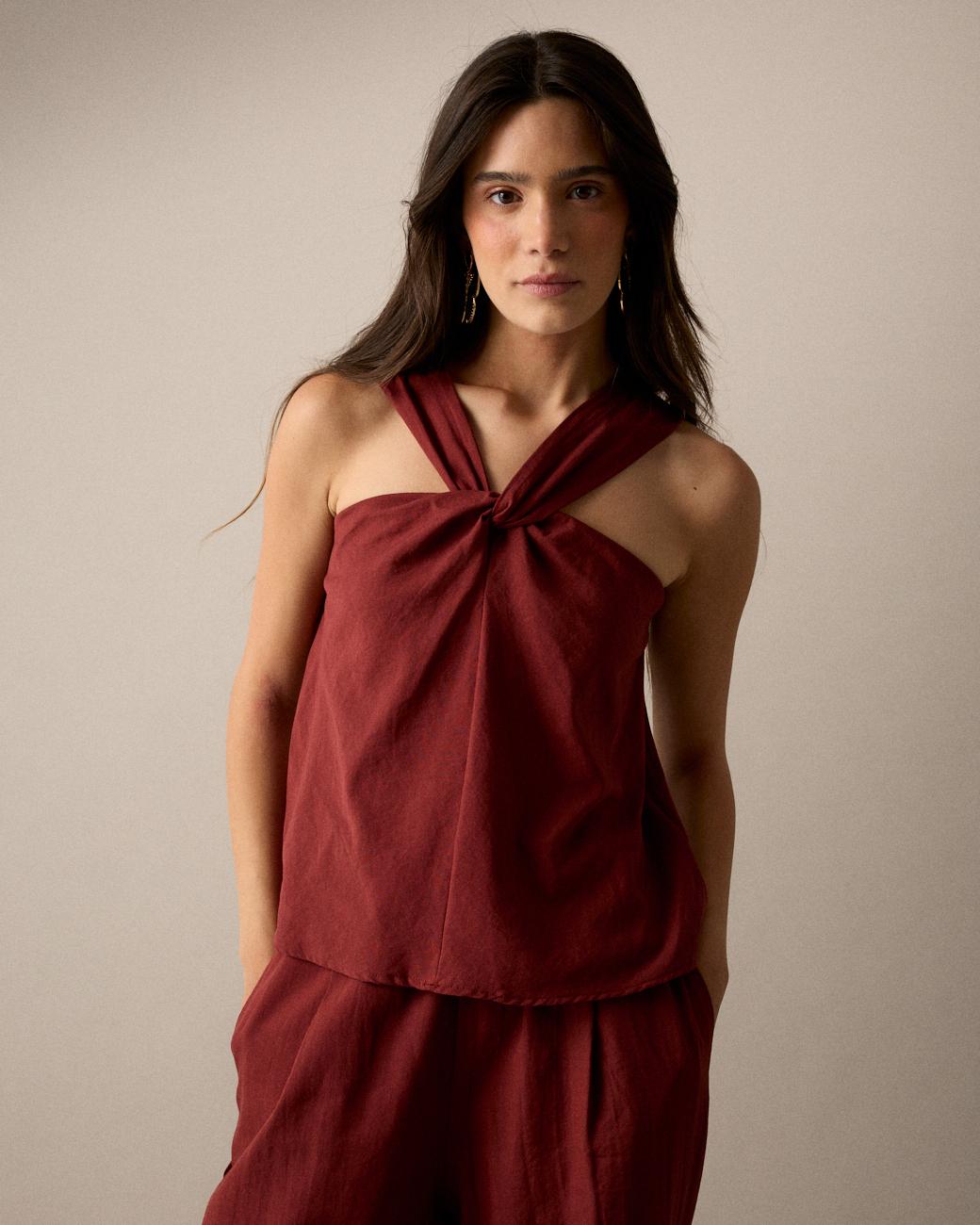 Laila Knot Top