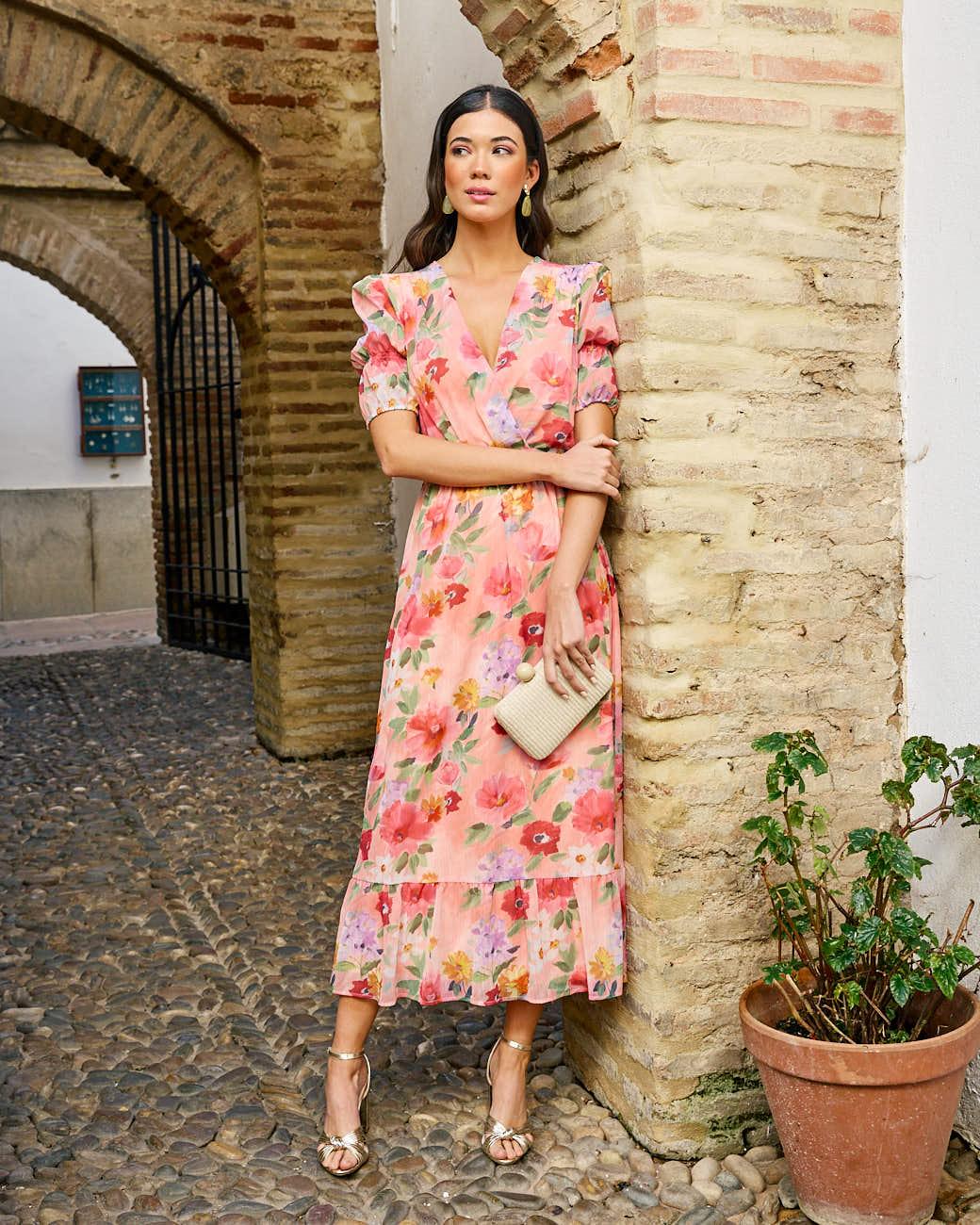 Liz Floral Dress