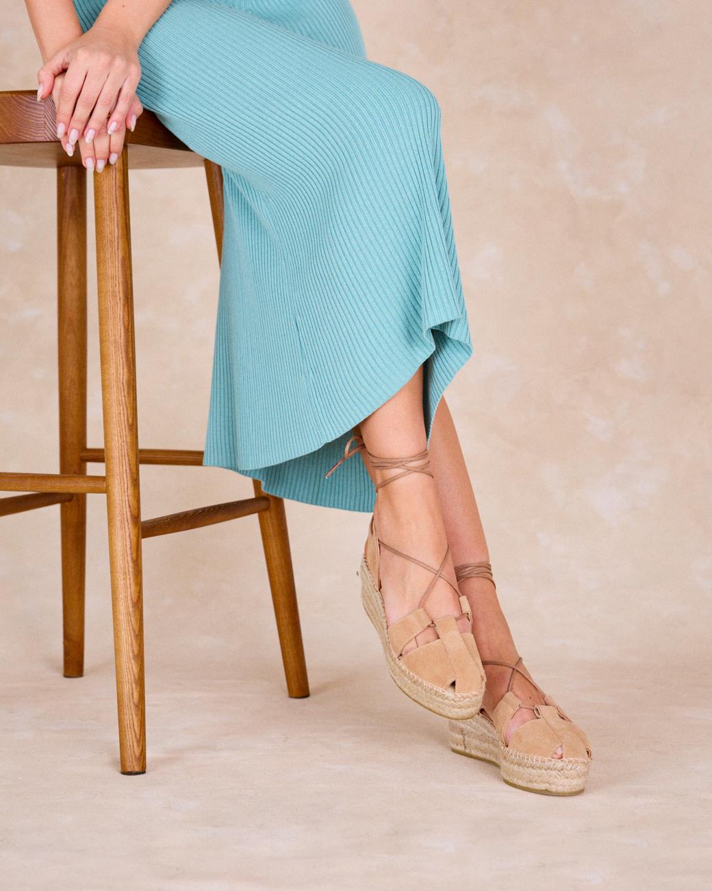 Aurora Suede Espadrille