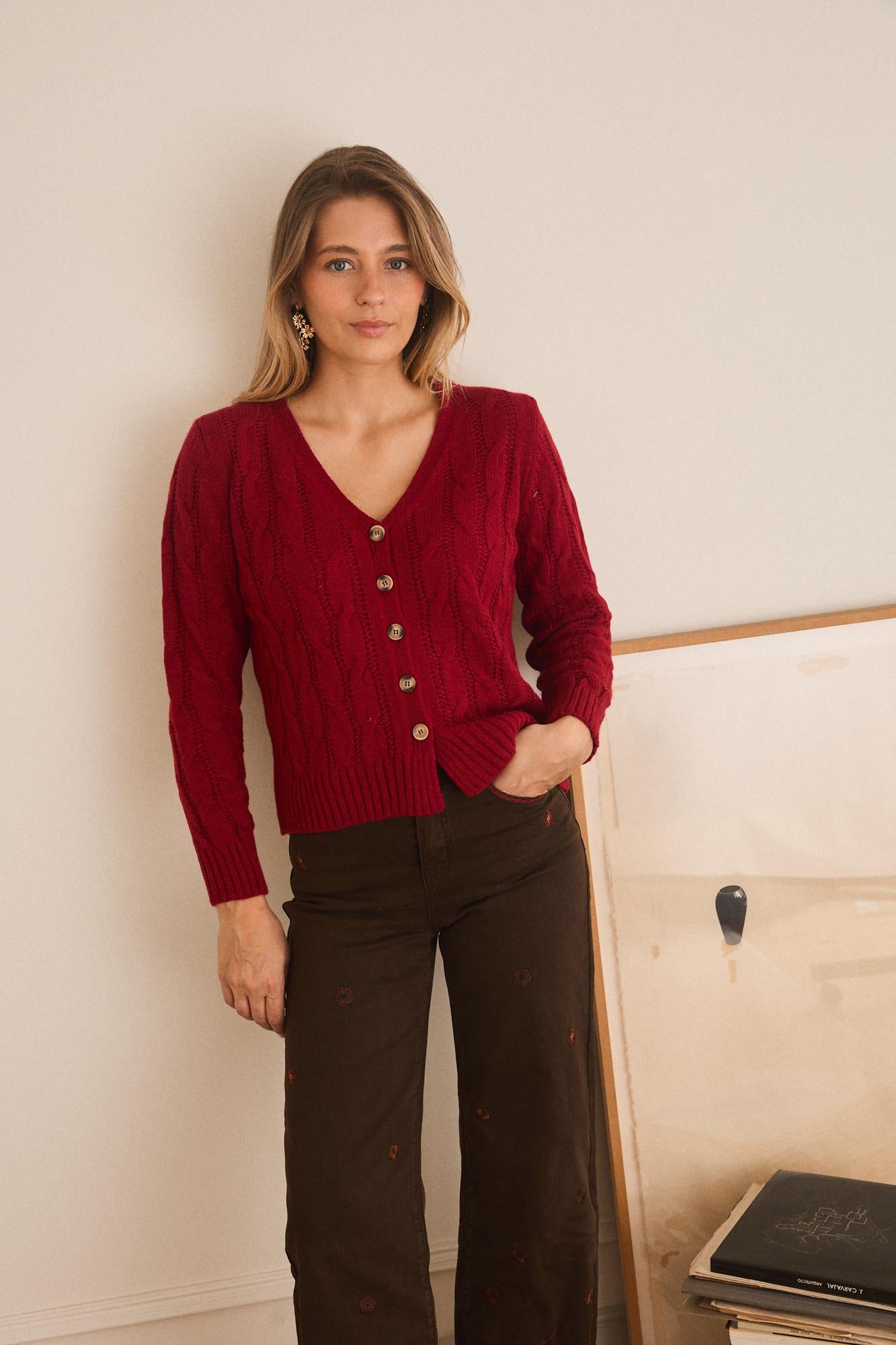 Cárdigan Botones Ingrid