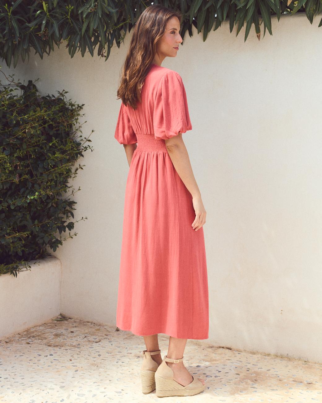 Yvonne Linen Dress