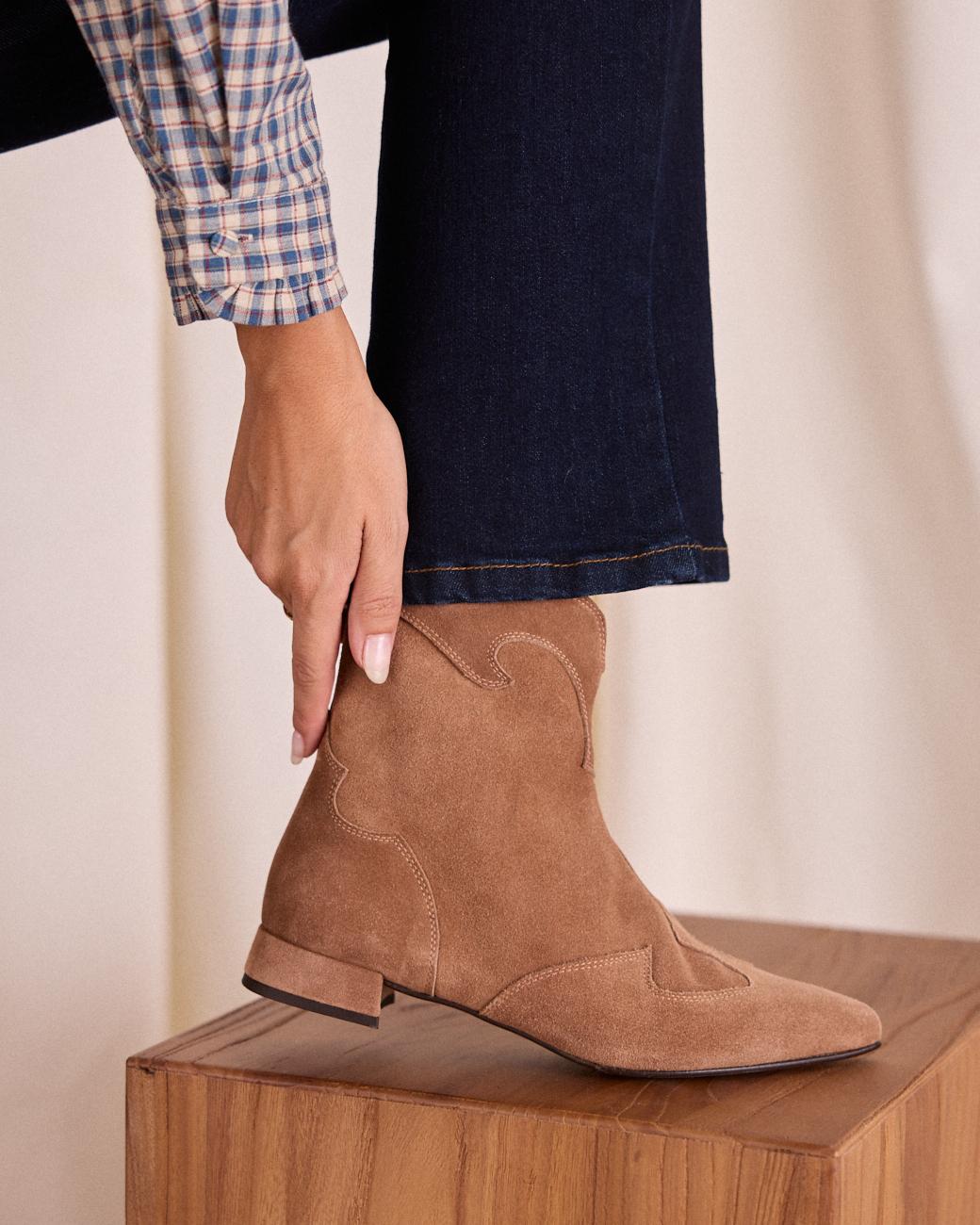 Maine Heel Ankle Boots