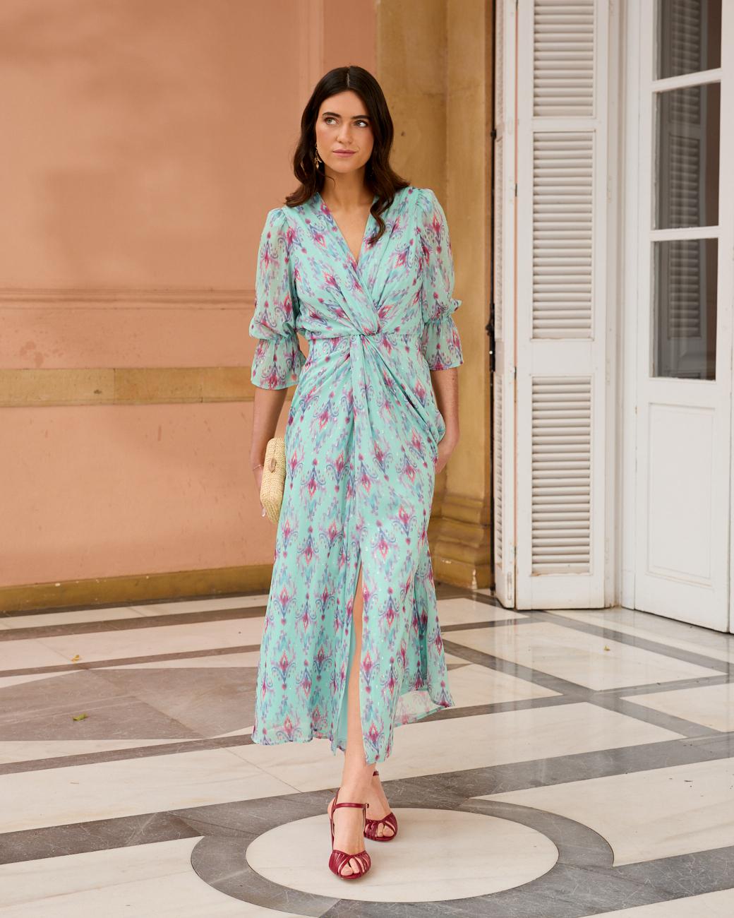 Jimena Print Dress