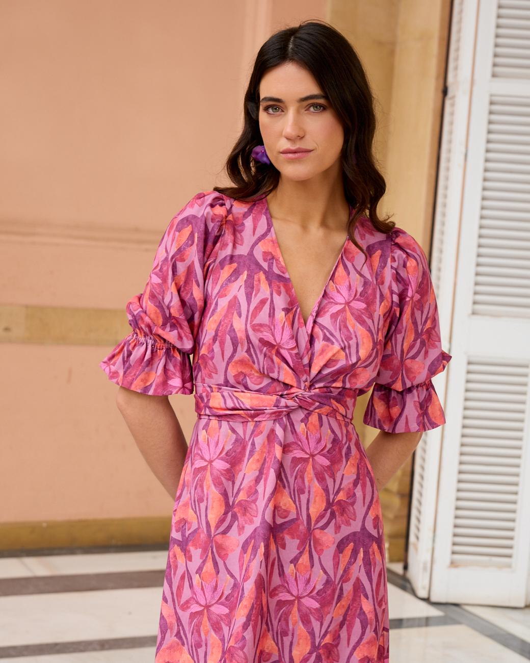 Miriam Print Dress