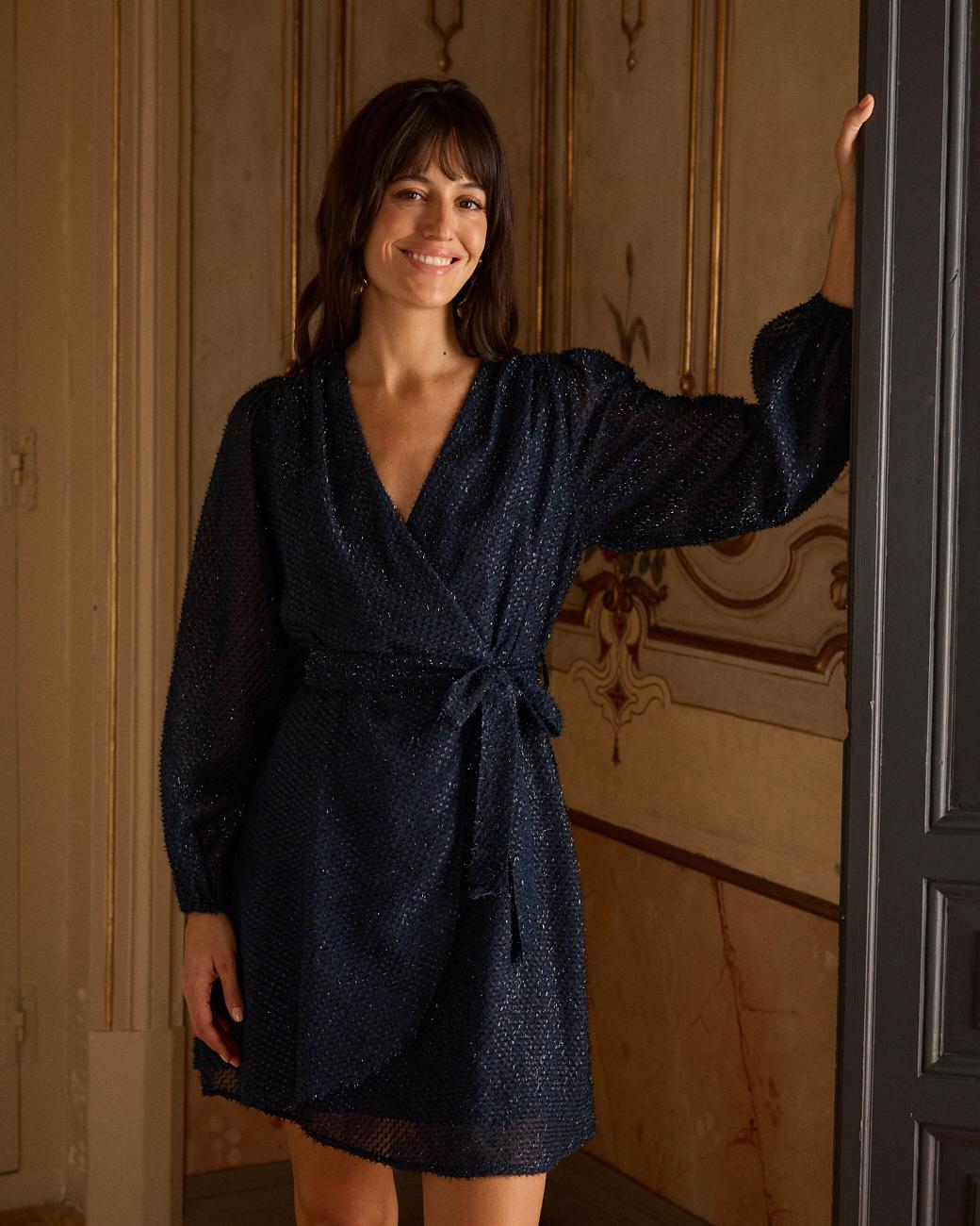 Nerea Short Lurex Dress