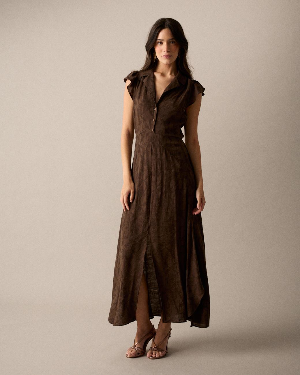 Eire Brown Dress