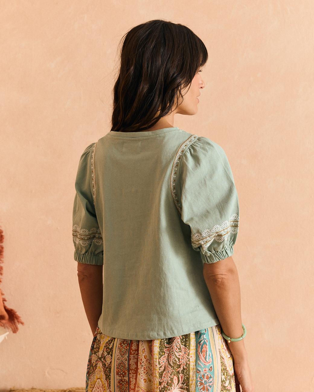 Carlota Embroidered T-Shirt